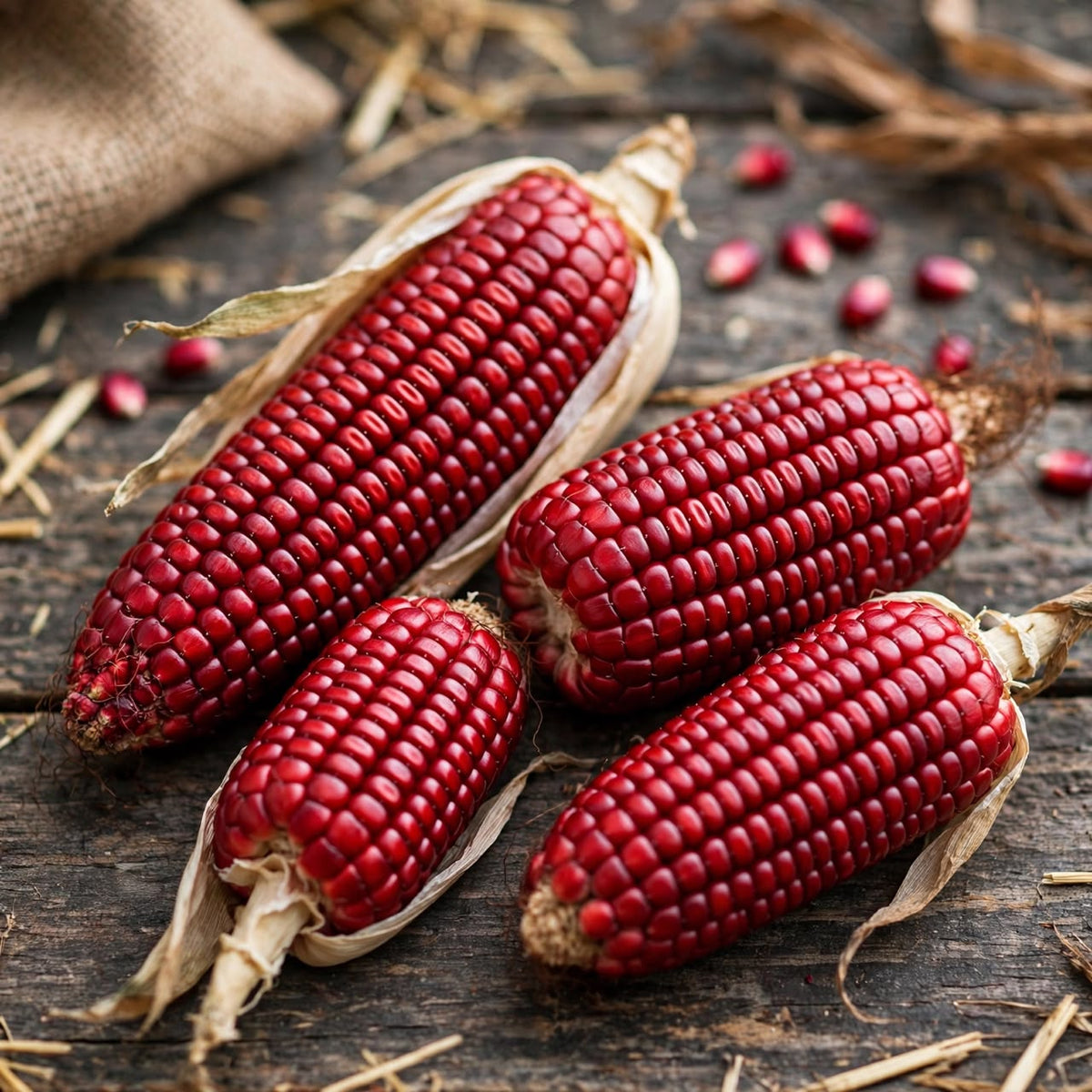Edible Red Corn for Cooking - 1pc