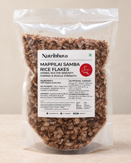 Mappilai Samba Rice Flakes 200gm