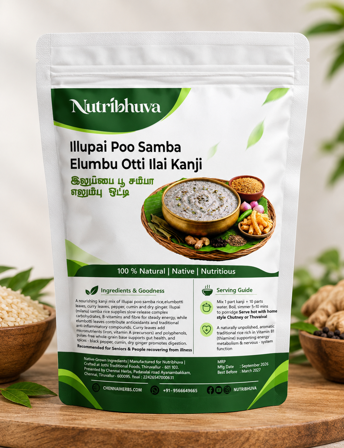 Illupai Poo Samba Elumbu Otti Ilai Kanji
