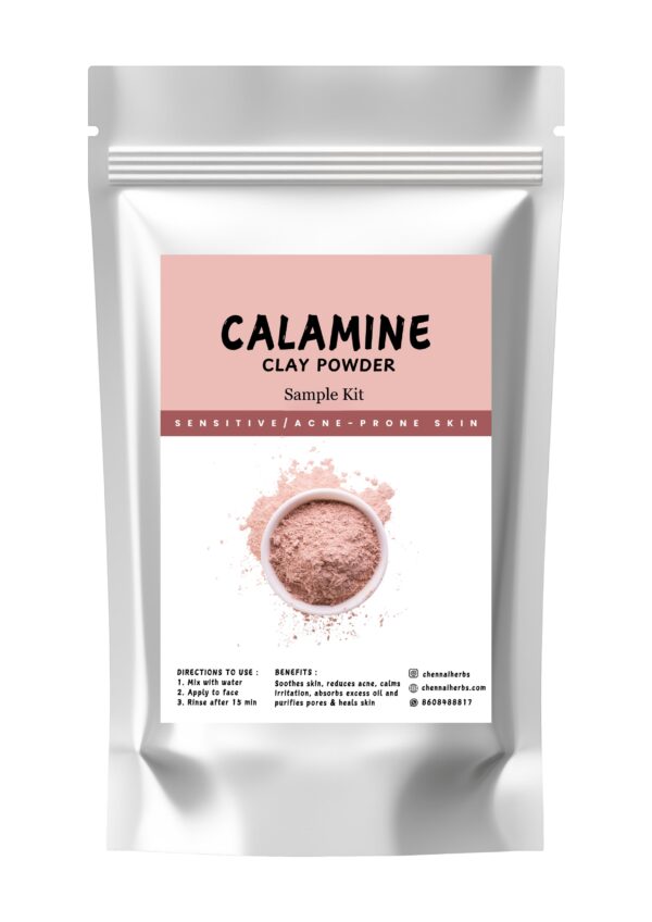 Calamine Clay Face mask -20gm Sample kit