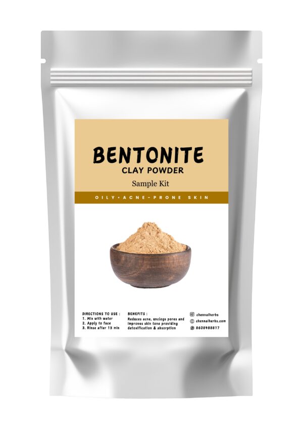 Bentonite Clay Face mask - 20gm Sample kit